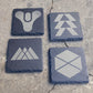 Destiny Slate Coasters - Single or Set