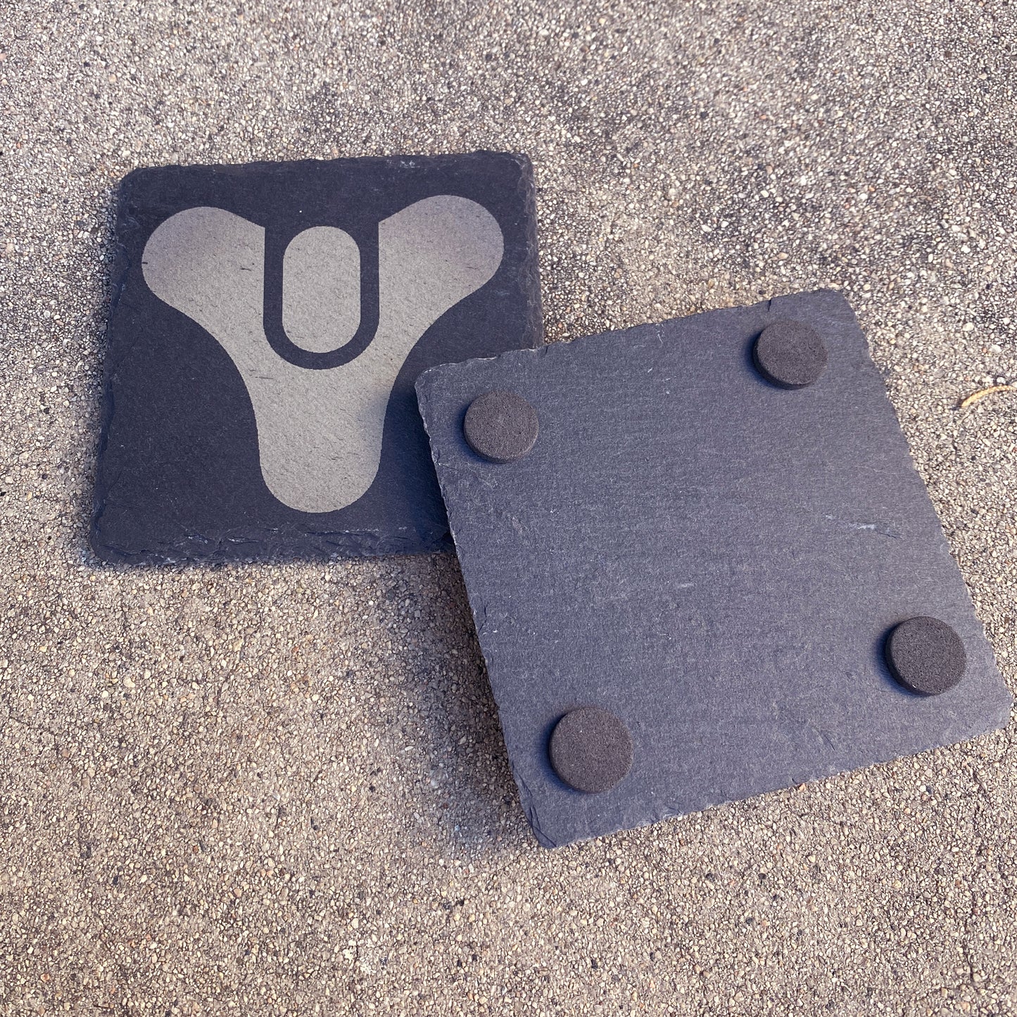 Destiny Slate Coasters - Single or Set