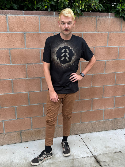Destiny 2 Hunter Bleach Art Shirt, Hand-Dyed & Custom Gamertag
