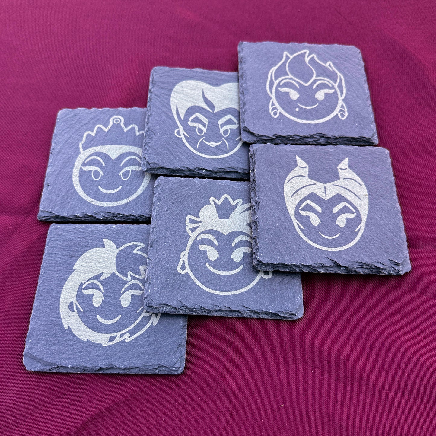 Disney Princess and Villains Coasters - Single or Set