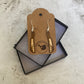 Jason Vorhees Earrings - Friday the 13th - Etched Wood