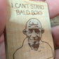 I hate bald boys - ITYSL Meme Keychain