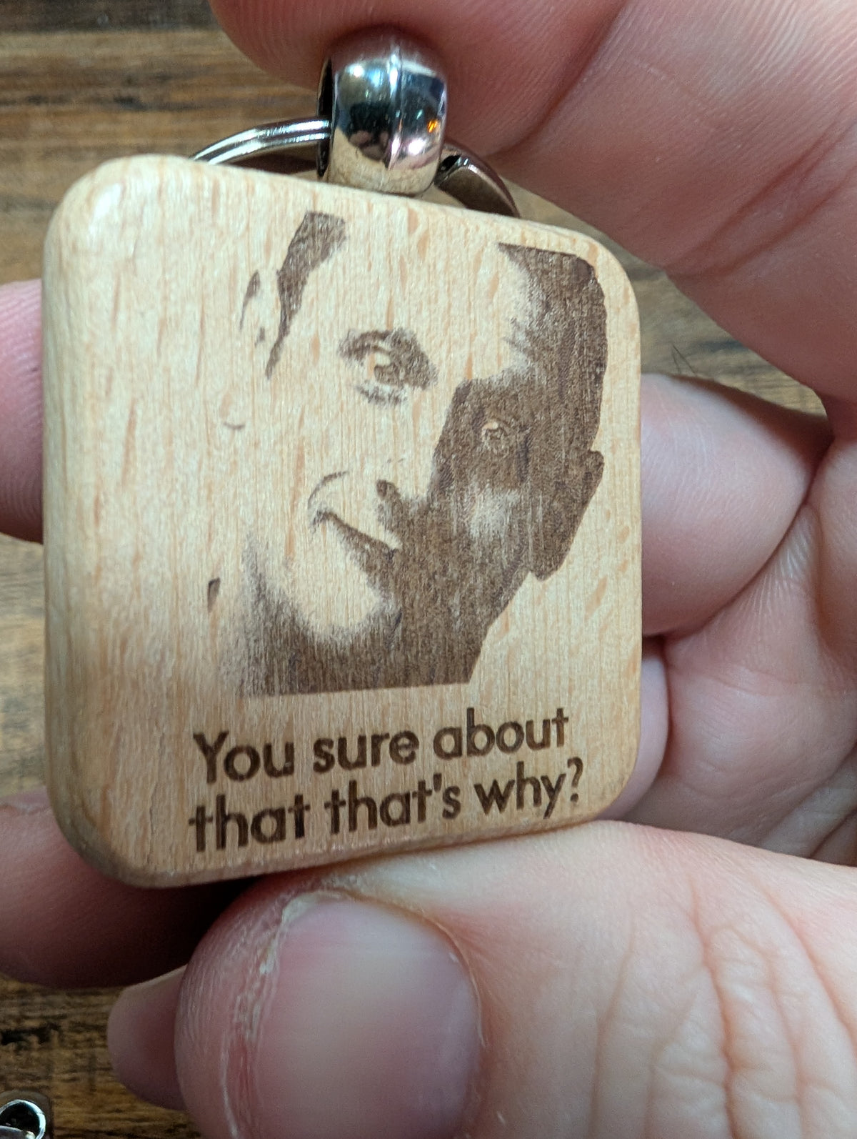You sure about that? - ITYSL Meme Keychain