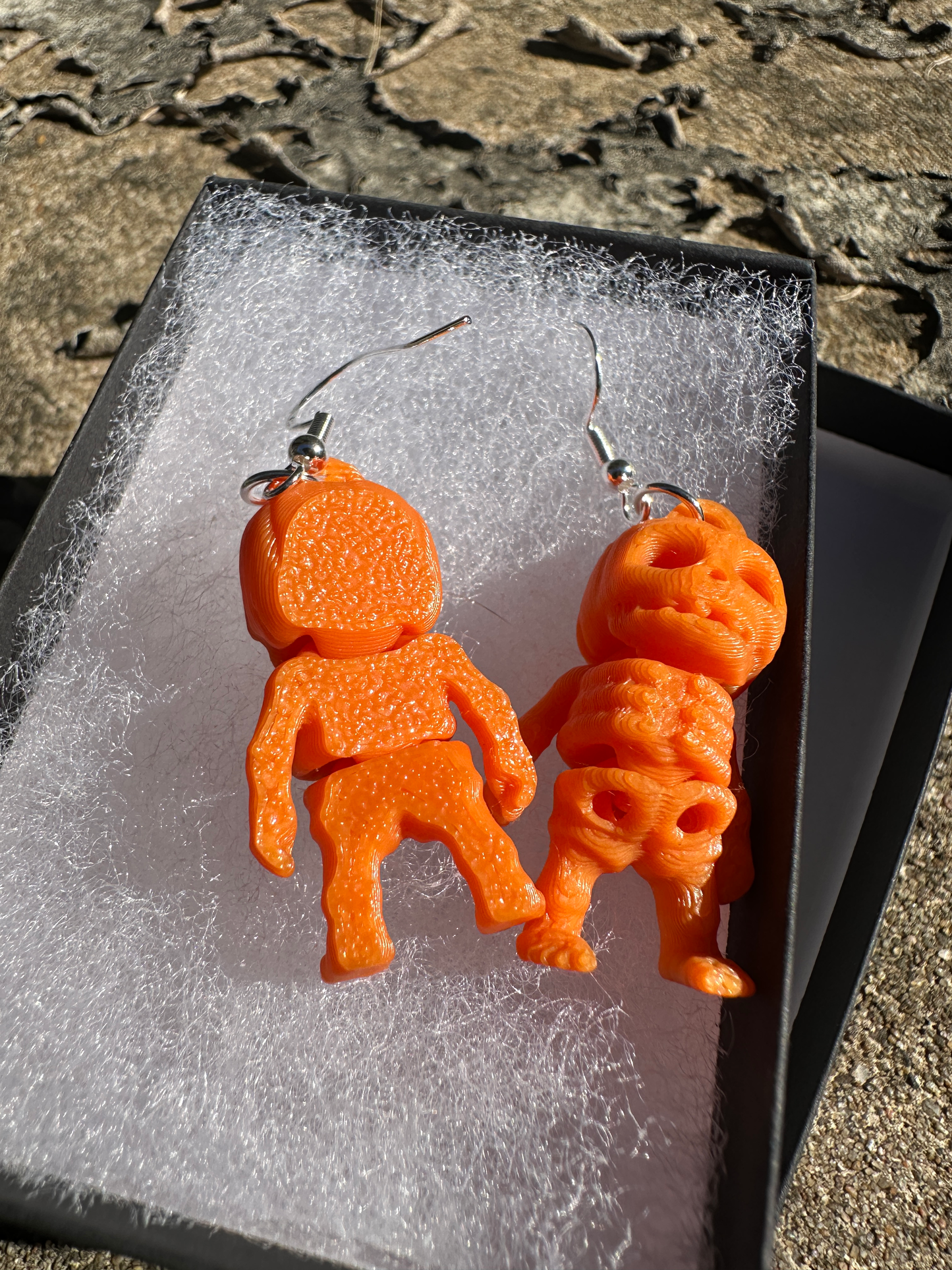 Pumpkin Earrings - Halloween